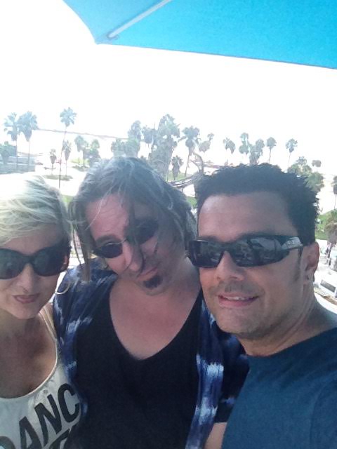 Erin Fitzgerald, Chaos Complex Owner Lee Baran, and Brian.