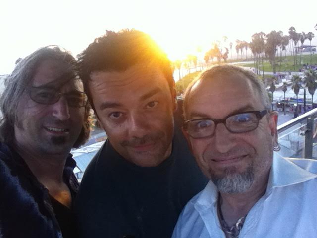 Lee Baran, Brian, and Jeff “Swampy” Marsh, Creator of Phineas & Ferb.